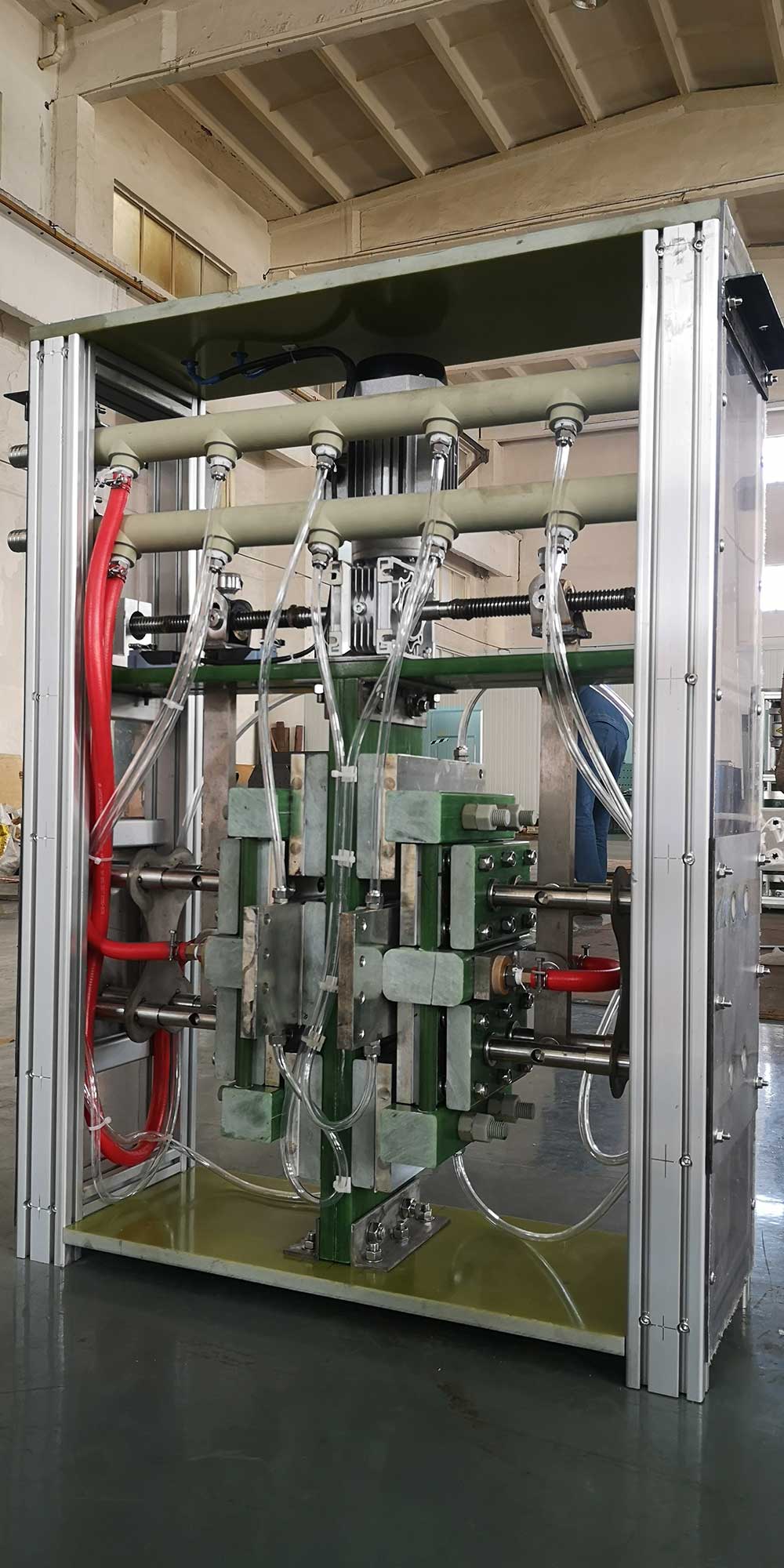 中頻電爐使用的電動換爐開關(guān)